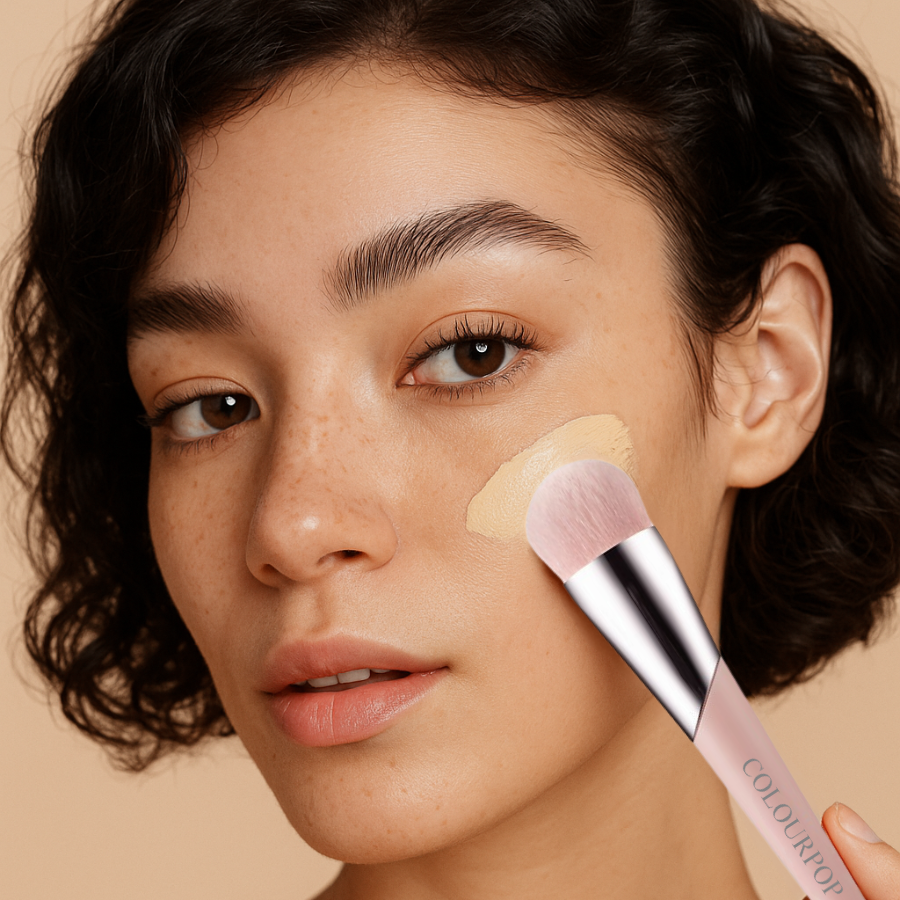 Cọ Tán Kem Nền Và Má Hồng COLOURPOP Foundation Brush C110